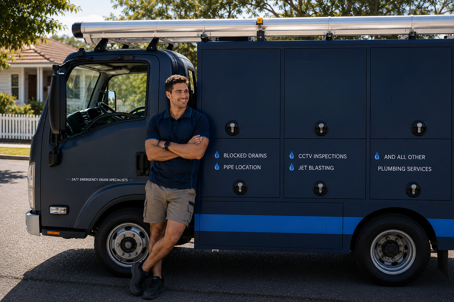 Plumber with Rose Bay Blocked Drains van