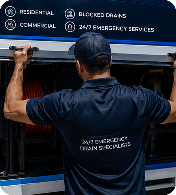 Licensed blocked drain plumber servicing a Rose Bay home